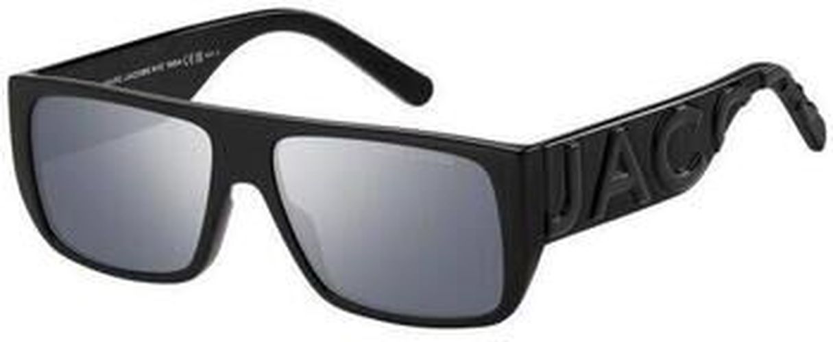 Lunettes de soleil MARC LOGO 096/S Lunettes de soleil, Noir/Argent, 57 mm Noir - Marc jacobs - Modalova