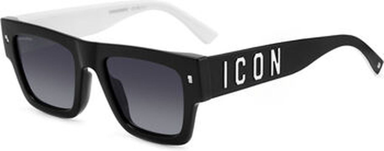 Lunettes de soleil Dsquared ICON 0021/S Lunettes de soleil, Noir/Gris, 52 mm Noir - Dsquared2 - Modalova