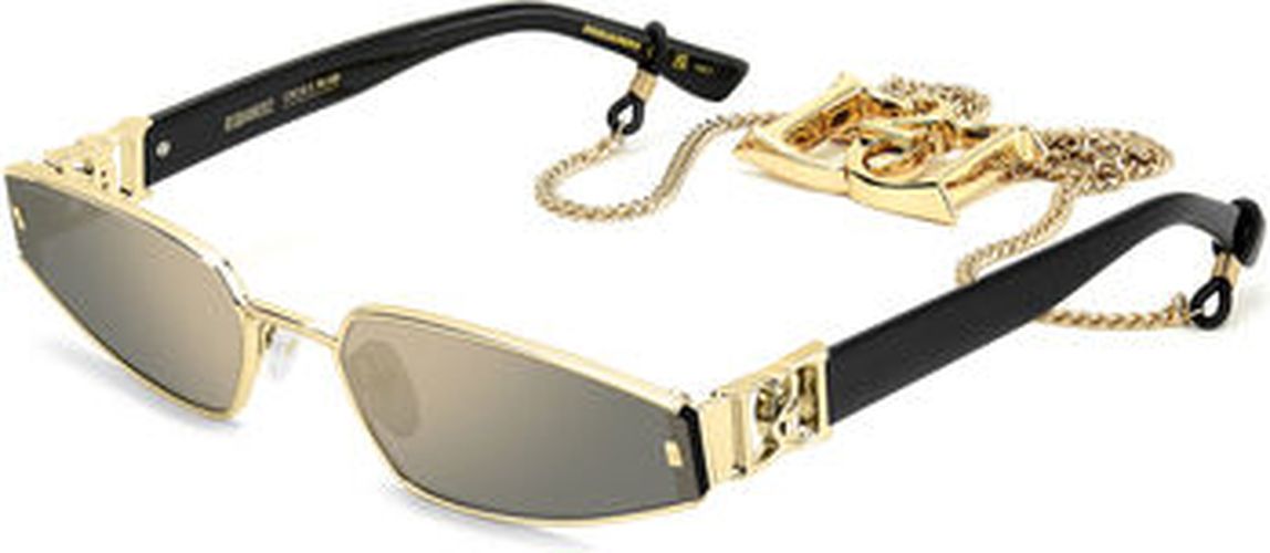 Lunettes de soleil Dsquared D2 0168/S/SE Lunettes de soleil, Or/Gris, 61 mm Doré - Dsquared2 - Modalova