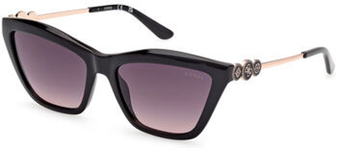 Lunettes de soleil GU00199 Lunettes de soleil, Noir/Fumée, 56 mm Noir - Guess - Modalova