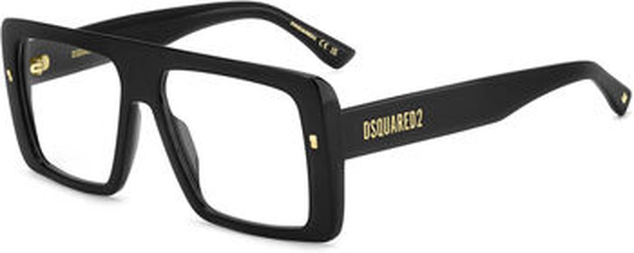 Lunettes de soleil Dsquared D2 0166 Cadres Optiques, Noir, 56 mm Noir - Dsquared2 - Modalova
