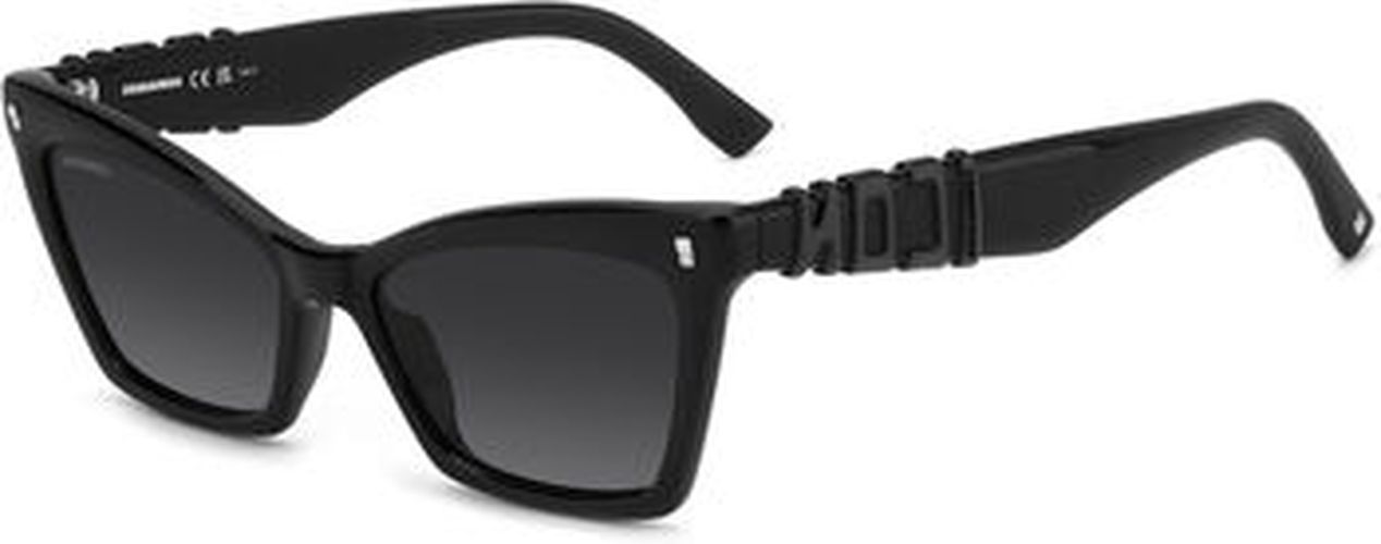 Lunettes de soleil Dsquared ICON 0026/S Lunettes de soleil, Noir/Gris, 55 mm Noir - Dsquared2 - Modalova
