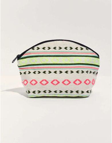 Trousse Grande pochette coton zippée DAISY Blanc - LA FIANCEE DU MEKONG - Modalova