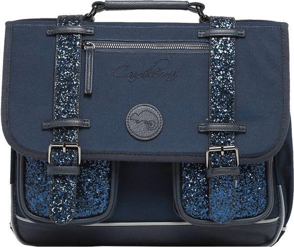 Cartable 38cm Vintage Fantasy Bleu - Cameleon - Modalova