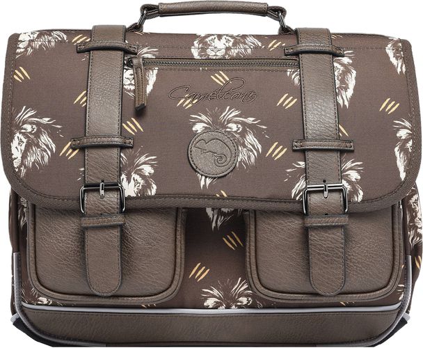 Cartable 38cm Vintage Urban Marron - Cameleon - Modalova