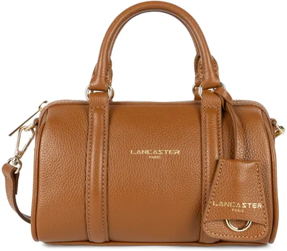 Petit sac polochon en cuir Milano Ana Camel - Lancaster - Modalova