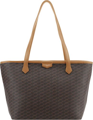 Shopping en cuir Waves Marron - Pourchet - Modalova