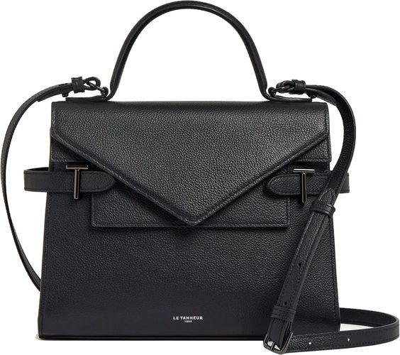 Sac à main en cuir Emilie Noir - Le tanneur - Modalova