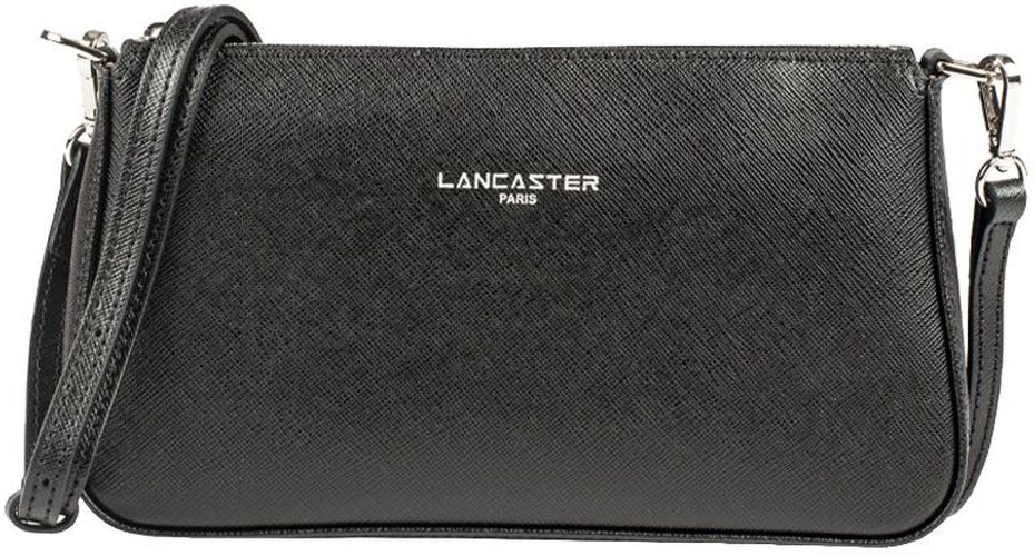 Pochette en cuir Saffiano Intemporel Noir - Lancaster - Modalova