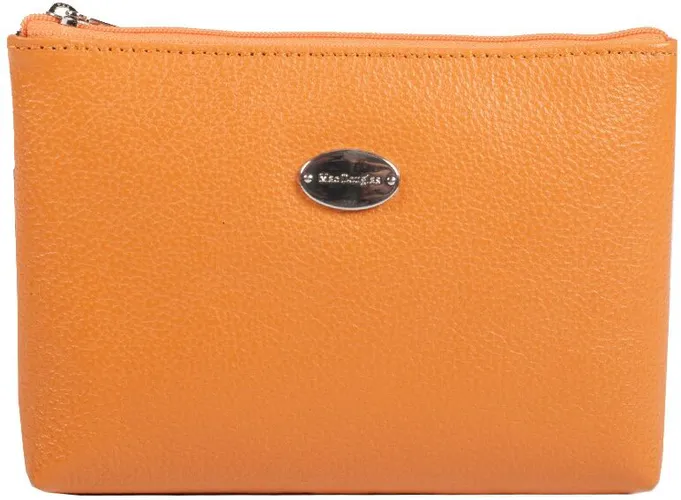 Petite pochette en cuir - Limace L (Couleur: Saffron) Saffron - Mac Douglas - Modalova