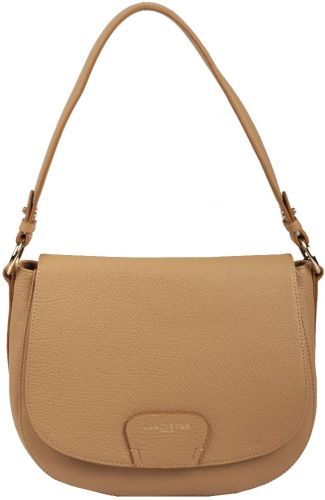 Sac besace en cuir - Dune Naturel - Lancaster - Modalova