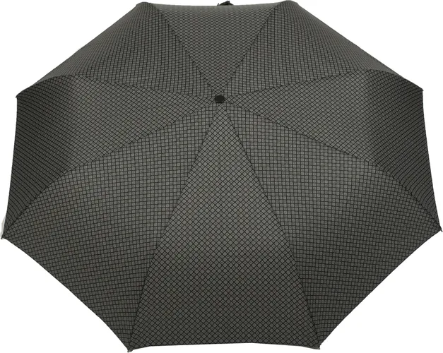 Parapluie pliant Petits carreaux Noir multi - Pierre cardin - Modalova