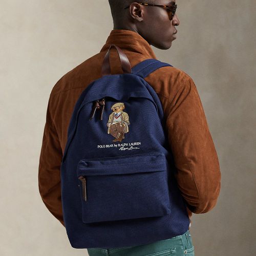 Sac à dos Polo Bear en toile - Polo Ralph Lauren - Modalova