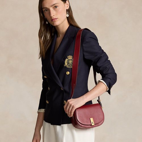 Sac Mini Saddle Polo ID en vachette - Polo Ralph Lauren - Modalova