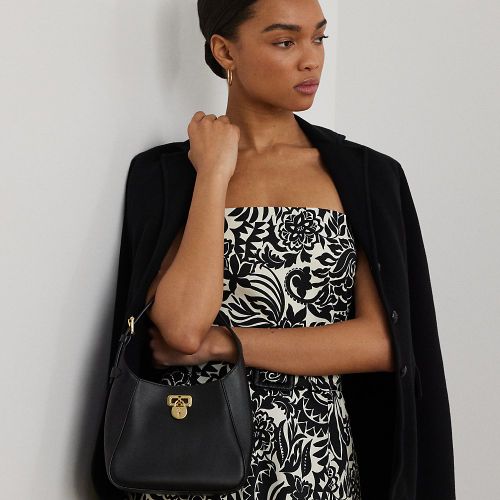 Petit sac porté épaule Tanner en cuir - Lauren - Modalova