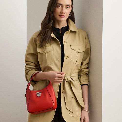 Petit sac porté épaule Tanner en cuir - Lauren - Modalova