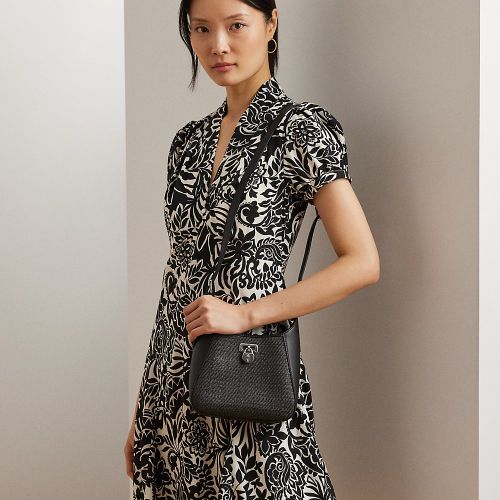 Petit sac porté épaule Tanner en raphia - Lauren - Modalova