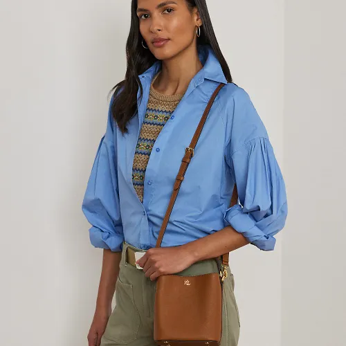 Petit sac seau Reese à hachure croisée - Lauren - Modalova