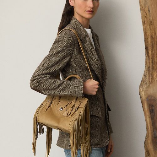 Sac Soft Ricky 27 en vachette velours - Collection - Modalova