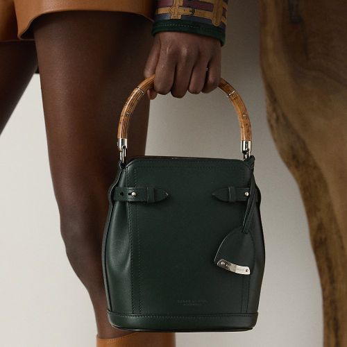 Le petit sac seau Ralph Lauren en vachette - Collection - Modalova