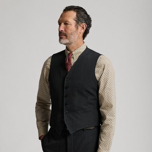 Gilet jaspé à chevrons - RRL - Modalova