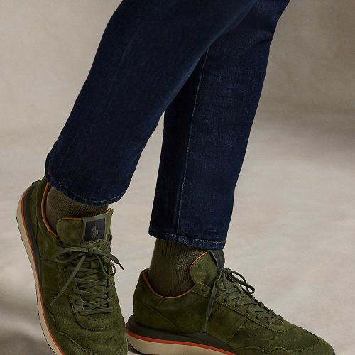 Baskets Train 89 en daim - Polo Ralph Lauren - Modalova