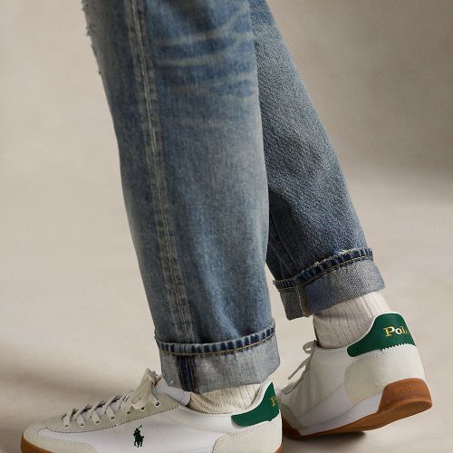 Baskets Hester en daim et toile - Polo Sport - Modalova