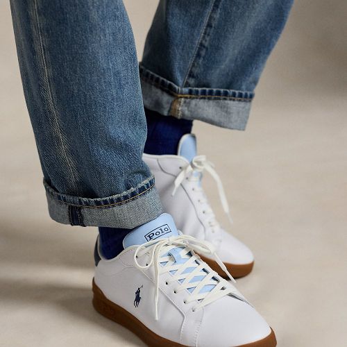 Baskets traditionnelles Court II en cuir - Polo Sport - Modalova