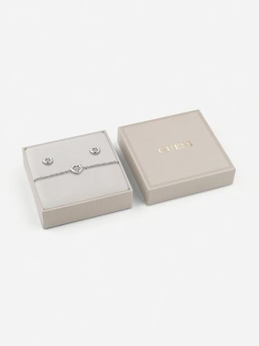 Set De Boucles D'oreilles Et Bracelet L.O.V.E - Guess - Modalova
