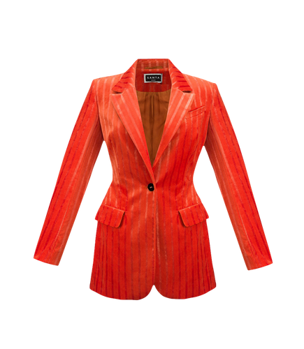 Orange Velvet jacket - Santa Brands - Modalova