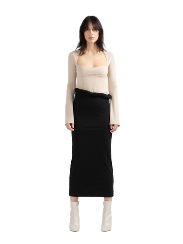 DRAAS jersey skirt - DIVALO - Modalova