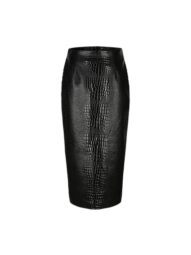 Brittany Leather Skirt (Final Sale) - Nana Jacqueline - Modalova