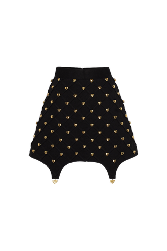 MINI SKIRT with gold decorations - Guranda - Modalova