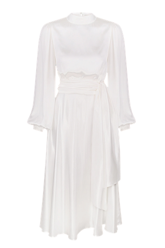 Backless dress - Total White - Modalova
