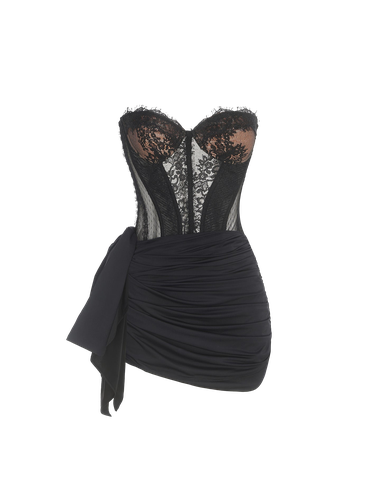 Suzette Dress (Black) - Nana Jacqueline - Modalova