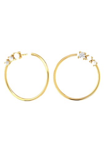 Circle Degrade Earrings - Rêver - Modalova