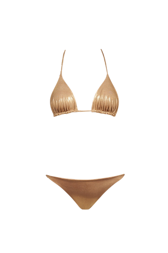 Arena Bikini in Gold - Top - Sara Cristina - Modalova