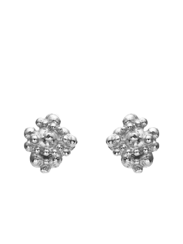 Céleste Deux Small Earrings Silver - Eva Remenyi - Modalova