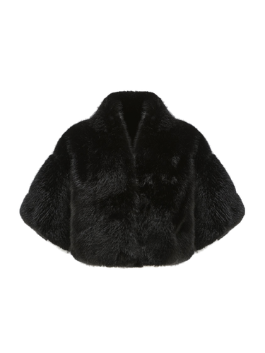 Sophia Fur Coat (Black) - Nana Jacqueline - Modalova