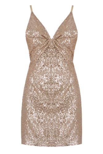 BUENA nude sequin bridesmaid dress - UNDRESS - Modalova