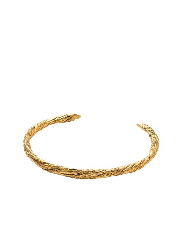Archaic Solid Bracelet Gold - Eva Remenyi - Modalova