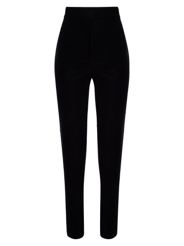 Velour Slim-Leg Pants - NDS The Label - Modalova