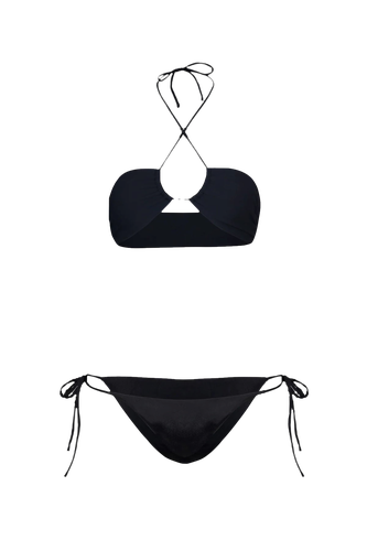 Bahia Bikini in Black - Top - Sara Cristina - Modalova