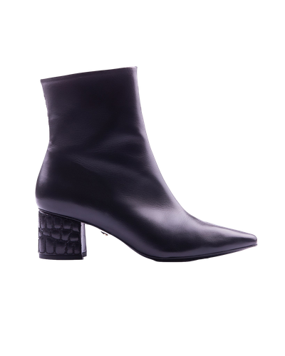 Croc Heel Boot 55 Black - ATANA - Modalova
