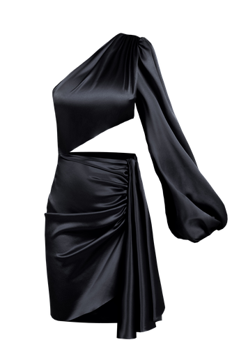 Side sleeve mini dress - Maria Kokhia - Modalova