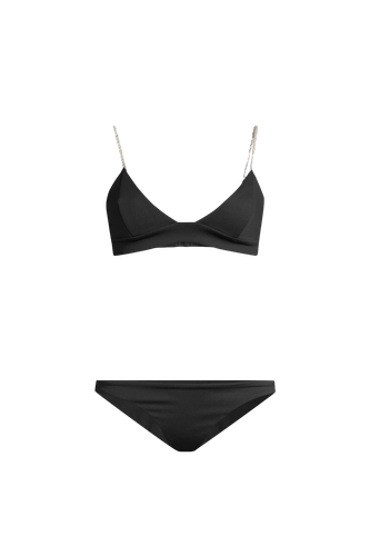 Pearl Bikini in Black - Bottom - Sara Cristina - Modalova