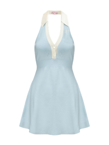 Samantha Knit Dress (Blue) - Nana Jacqueline - Modalova