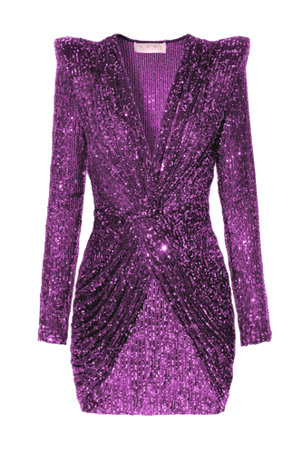 Dress Jennifer Purple Magic - AGGI - Modalova