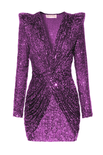 Dress Jennifer Purple Magic - HALEWSKI - Modalova