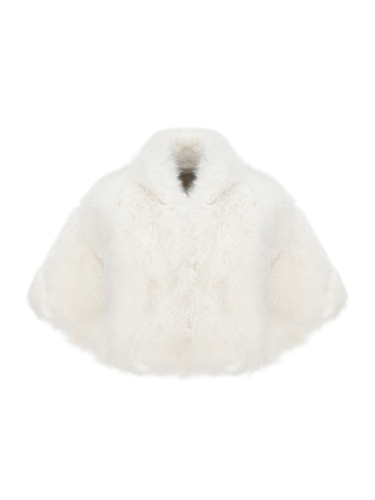 Sophia Fur Coat (White) - Nana Jacqueline - Modalova